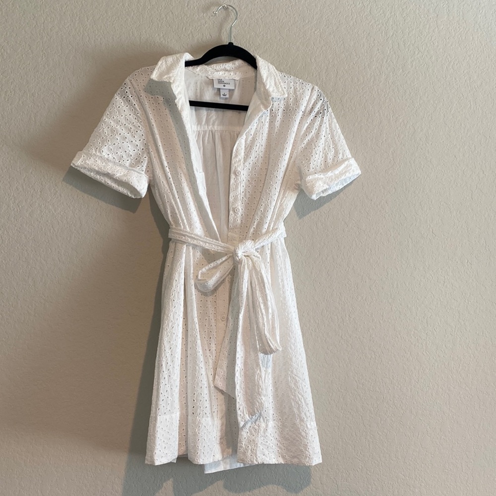 Lisa Marie Fernandez Target collection - Short Eyelet Dress white